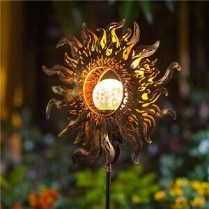 Solar Lights Outdoor Garden Decor Solar Powered Sun Lantern for Yard